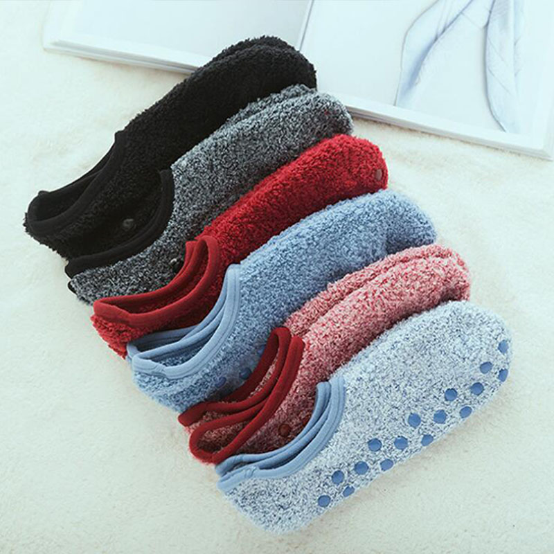Đôi Vớ Ngắn Chống Trượt Giữ Ấm Cho Nữ