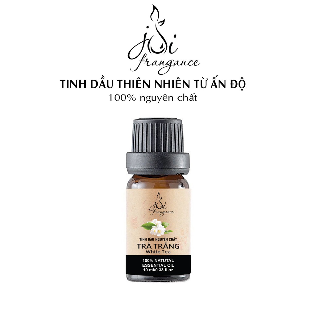 Tinh dầu Trà Trắng nguyên chất - Lọ 10 ml | Kiểm nghiệm GC-MS và COA chuẩn USDA