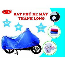 Bạt Phủ Xe Máy Thành Long mẫu lớn che luôn xe tay ga -1022