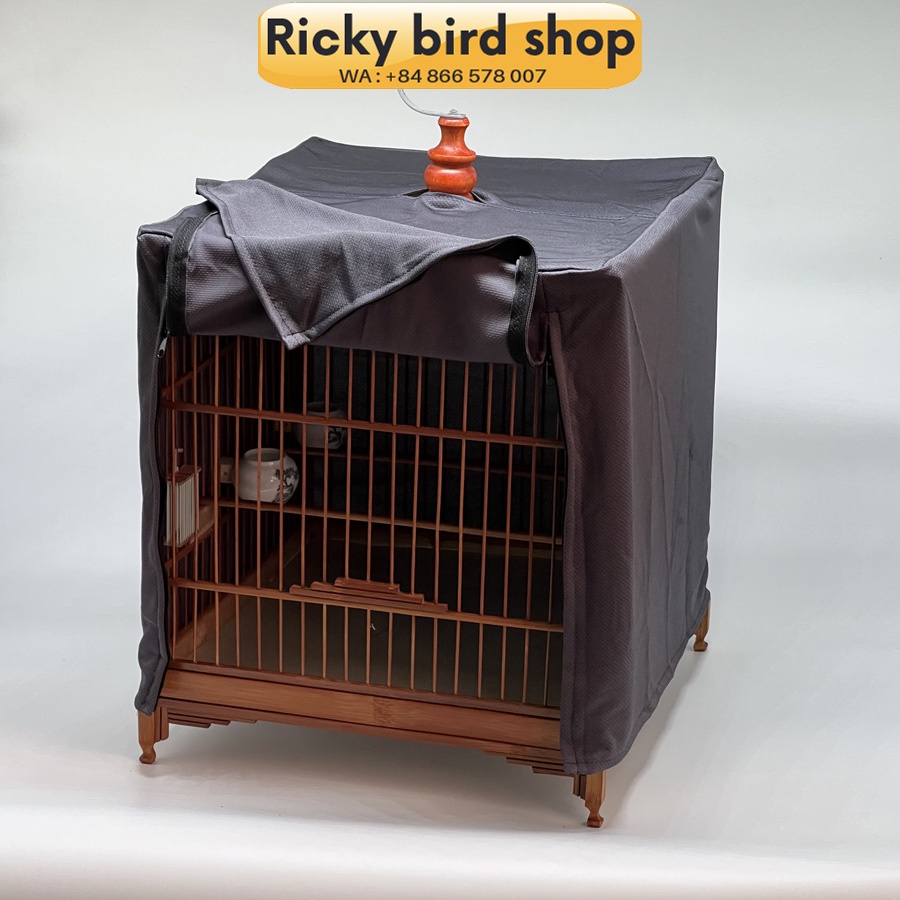 Áo lồng chim chào mào vuông, thái đấu - Vải dày co dãn - Ricky bird shop
