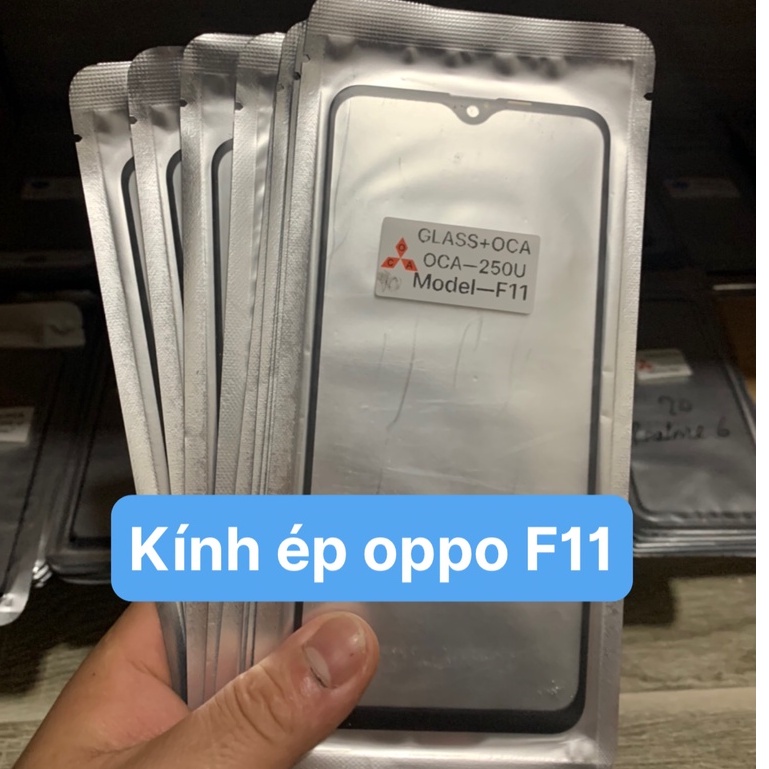 Kính ép màn hình liền keo oppo F11