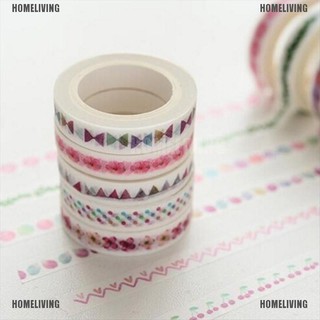 Cuộn Băng Keo Giấy Washi 7mm * 10m