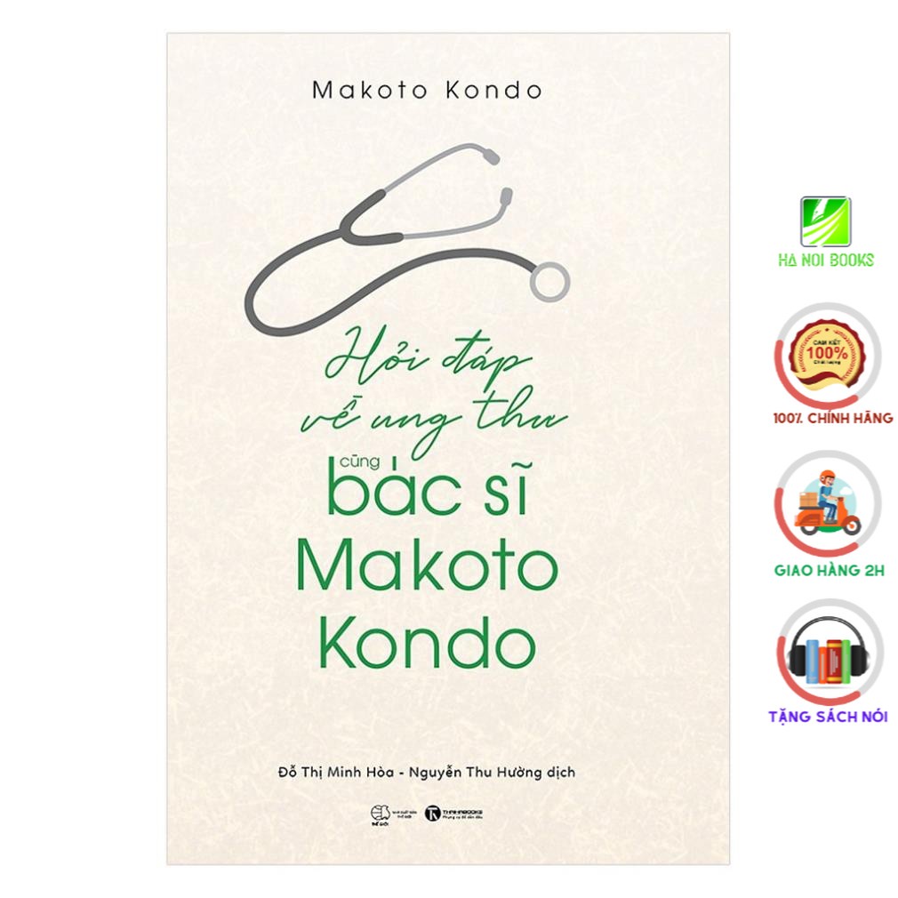 Sách - Hỏi Đáp Về Ung Thư Cùng Bác Sỹ Makoto Kondo - Thái Hà Books