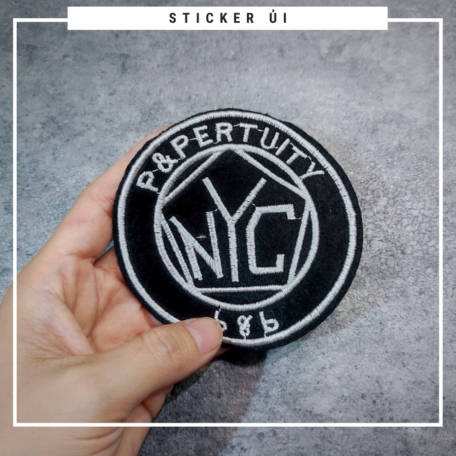 Sticker ủi áo Cao cấp - CÓ SẴN KEO ỦI - sticker vải dùng làm miếng vá áo, phụ kiện trang trí quần áo, balo, giày, nón