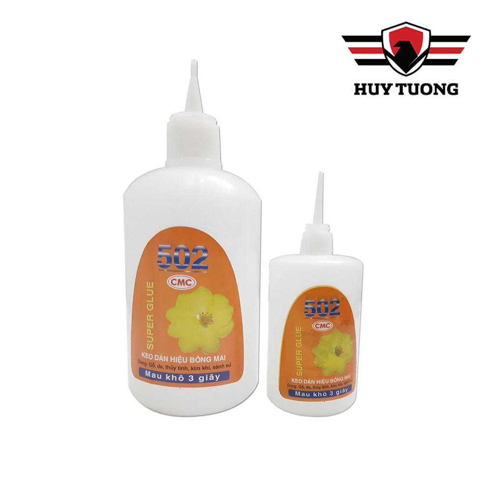 Bộ 2 Keo dán sắt, gỗ,... đa năng 502 100ml - Huy Tưởng