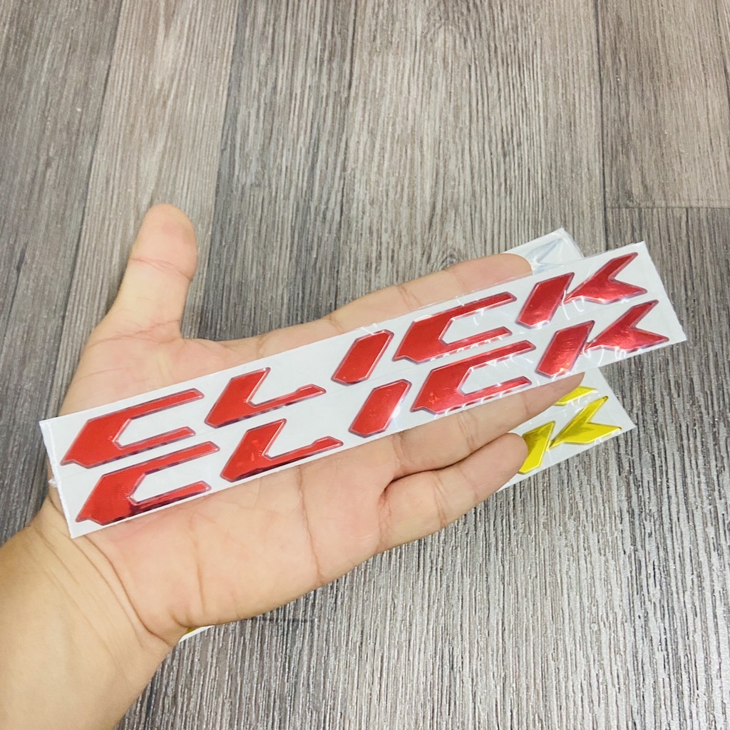 TEM CHỮ CLICK NHỰA DẺO SIÊU SẮC NÉT