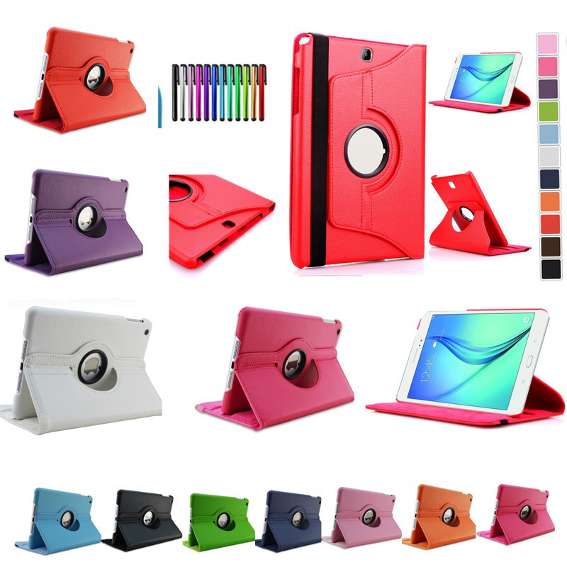 For Samsung Galaxy Tab S 10.5 SM-T800 T805 T807 Flip 360 Rotate Stand Leather Slim Smart Shockproof Tablet Case Cover