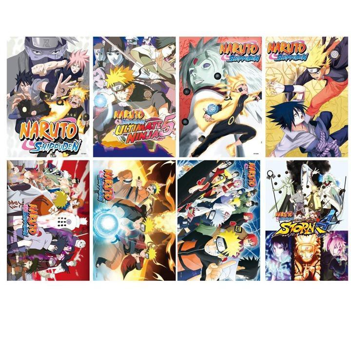 Poster Naruto ảnh MANGA anime chibi IN HÌNH ĐẸP