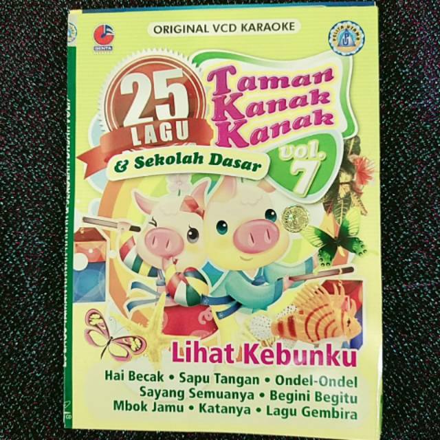 Đĩa Cd Karaoke 25 Bài Hát Cho Bé Mẫu Giáo Vol 7