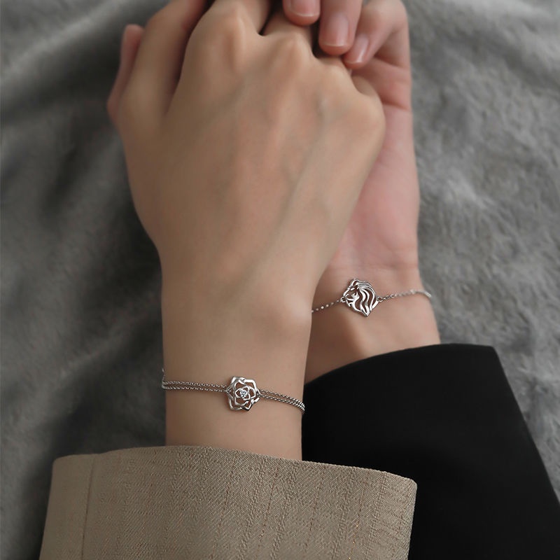 Cặp Vòng Tay Thiết Kế Sáng Tạo Thời Trang Cho Cặp Đôi