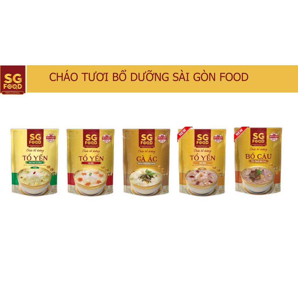 CHÁO TƯƠI BỔ DƯỠNG