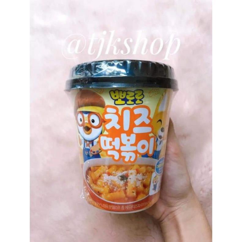 Bánh Gạo TOKBOKKI PORORO Hàn Quốc Ly 120G