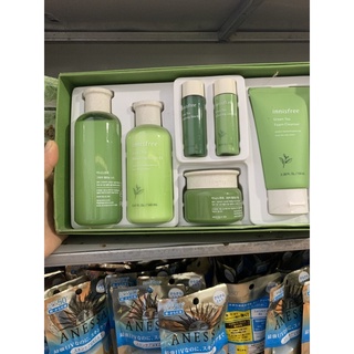 Bộ chăm sóc da innisfree trà xanh