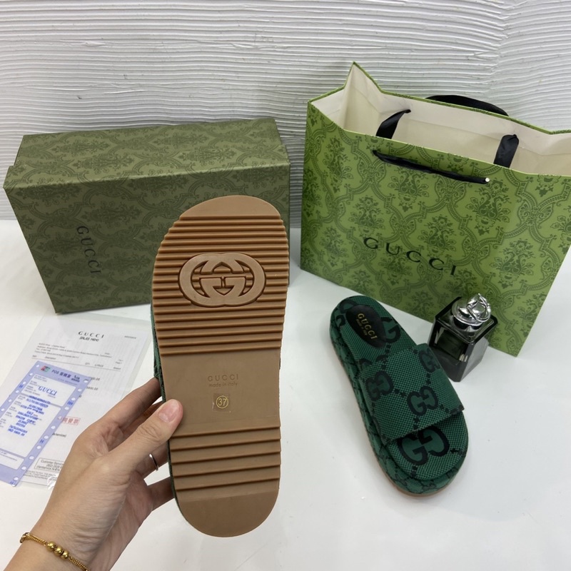 Lê Gucci Xuồng 3 Màu Nâu Xanh Bò Full Size 35-39  -  By Anh Dinh Phuong