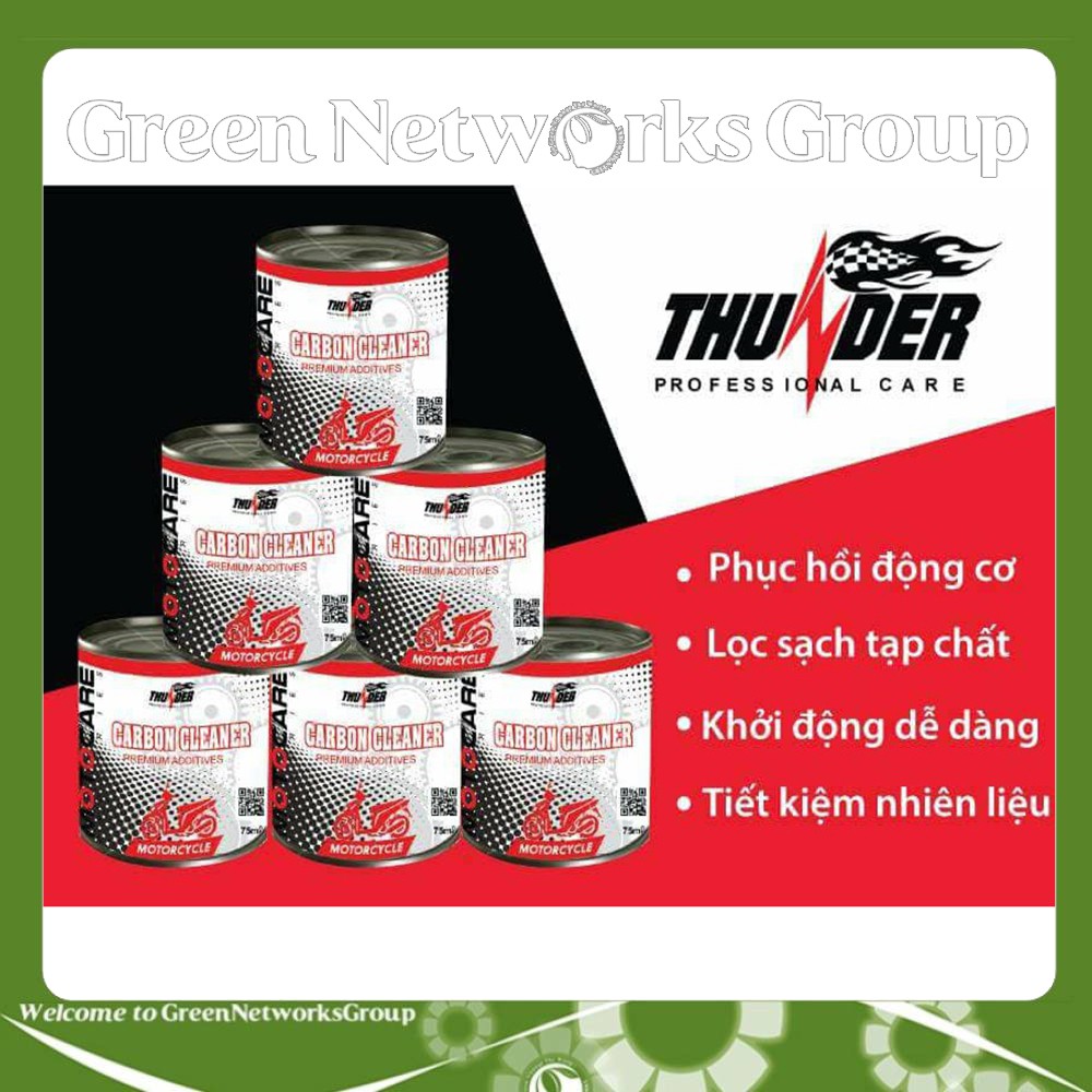 Lon Vệ Sinh Buồng Đốt, Kim Phun Thunder 75ml Greennetworks