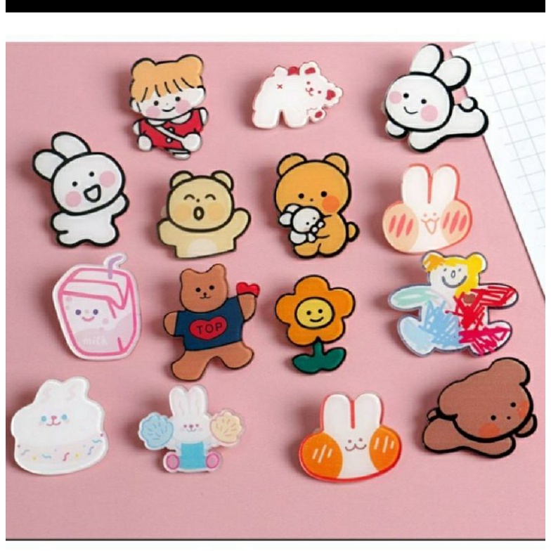 STICKER gài balo, túi, quần áo ( ngẫu nhiên)