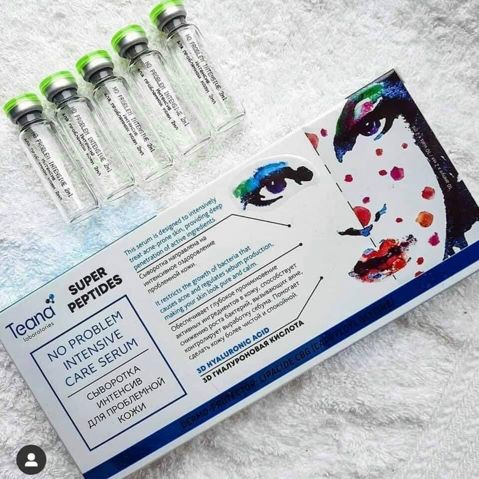 Serum Teana Super Peptides Các Loại _ Thành phần lành tính_Nhưng tác động mạnh mẽ” tới da mụn