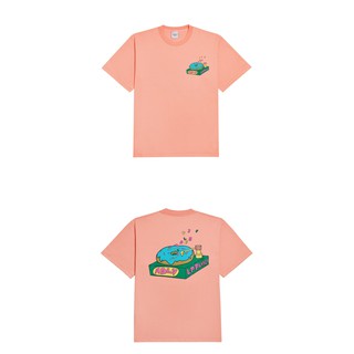 Áo thun ngắn tay cổ tròn ADLV Embo Record Donut Pink Hồng ADLV Unisex
