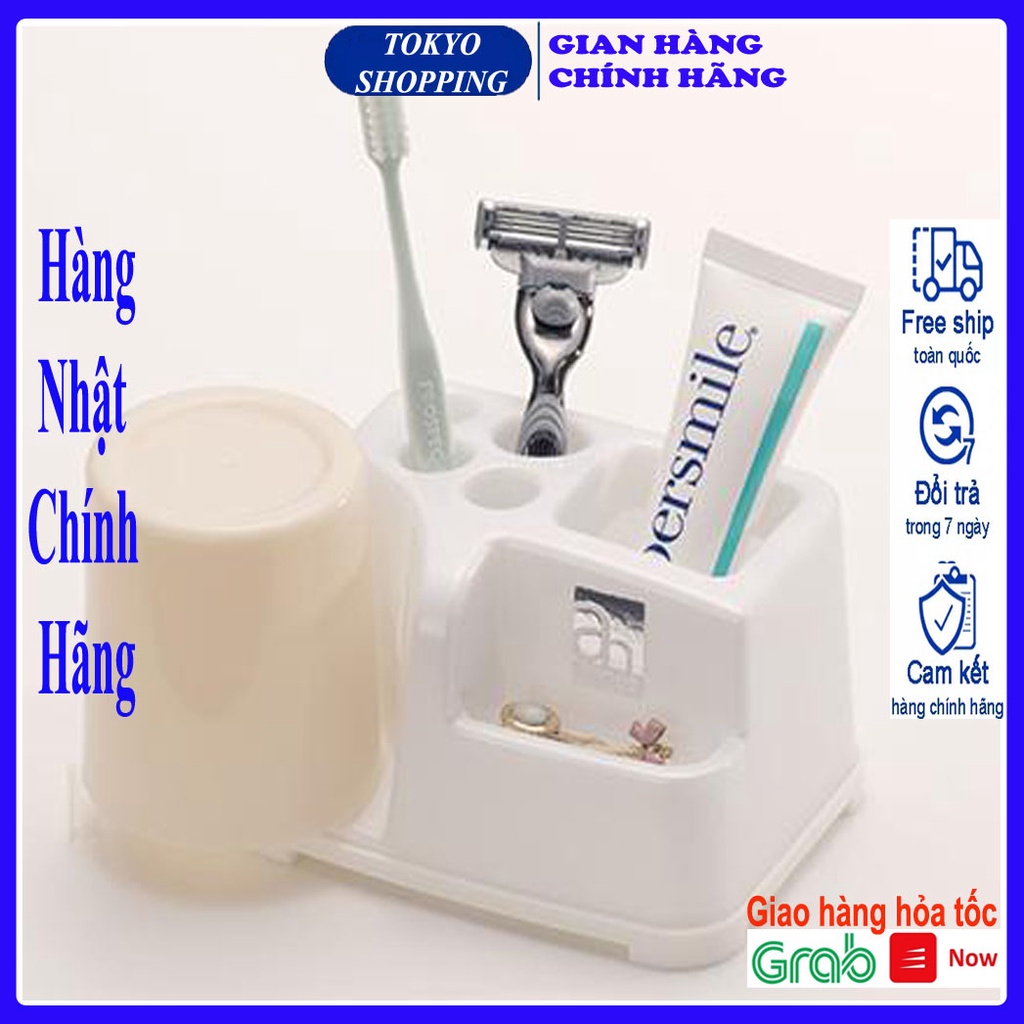 Giá cắm bàn chải, kem đánh răng cao cấp Hàng Nhập Khẩu Từ Nhật