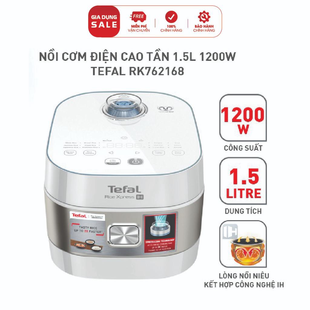 Nồi cơm điện tử cao tần Tefal RK762168 1.5L CN Nấu nhanh - BH 2 năm