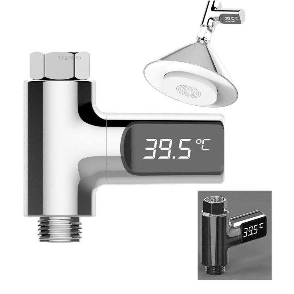 Nhiệt kế hiển thị màn hình LED tự động đo nhiệt độ nước tắm