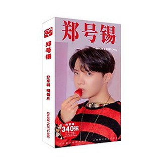 Postcard Jhope BTS 1660  tấm có hình dán