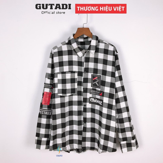 Áo Sơ Mi Flannel chống nắng Caro Nam Nữ Đẹp Áo Sơ Mi Flannel Nam Nữ Cực Chất Nhiều Mẫu Phong Cách