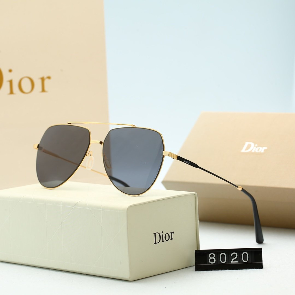 Dior_ Kính râm hàng hiệu dành cho nam và nữ Polarized chính hãng (Có hộp và hộp đựng kính)