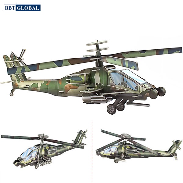 Đồ chơi xếp hình 3D nhiều hình cho bé BBT GLOBAL LX-851