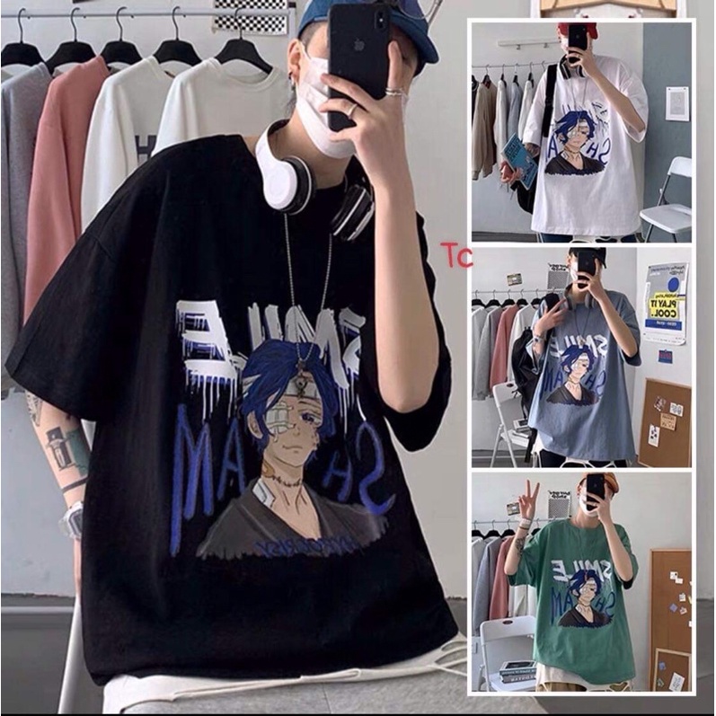 Áo thun tay lỡ cậu bé SHAM TC12