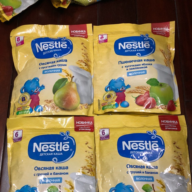 Bột ăn dặm nestle của Nga