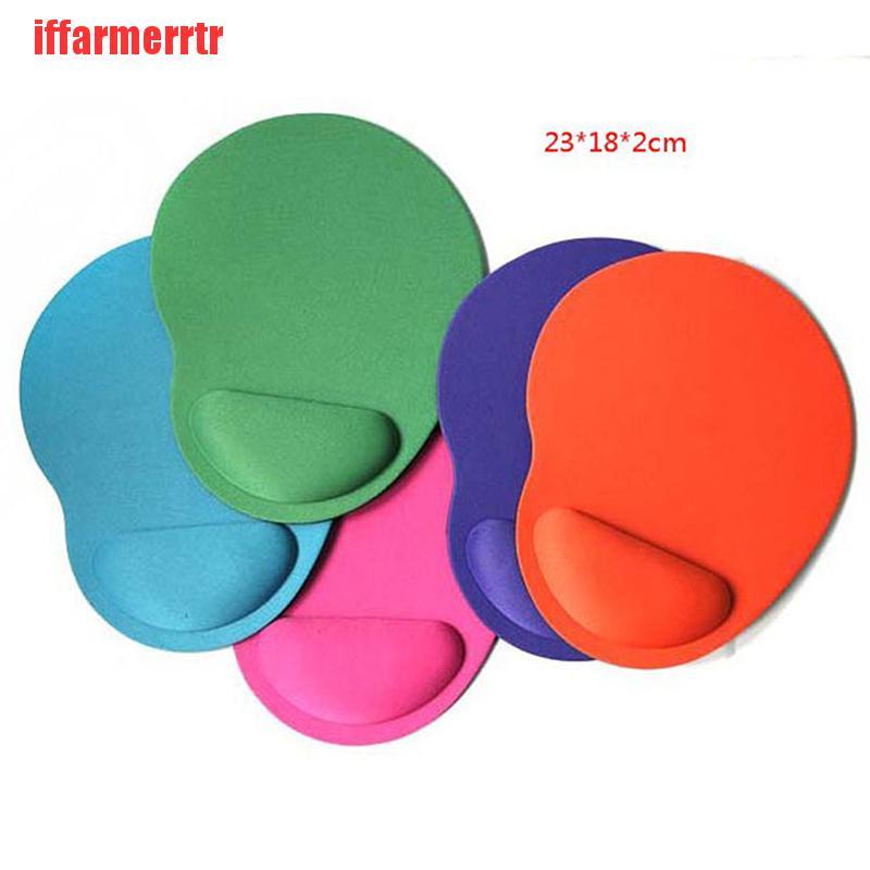 {iffarmerrtr}Ergonomic Wrist Support Mouse Pad Mice Mat Computer PC Laptop Non Slip New KGD