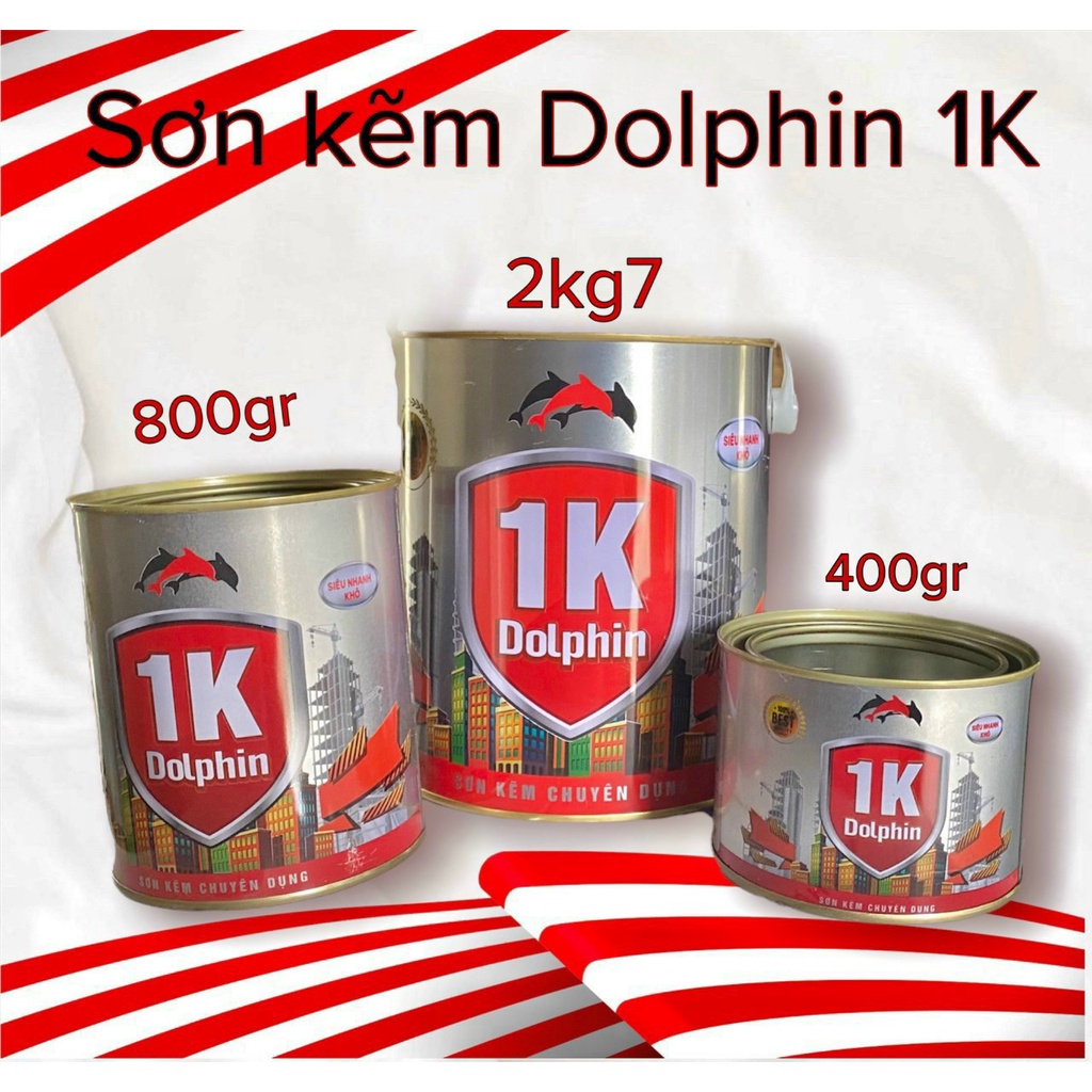 Sơn kẽm 1k Dolphin
