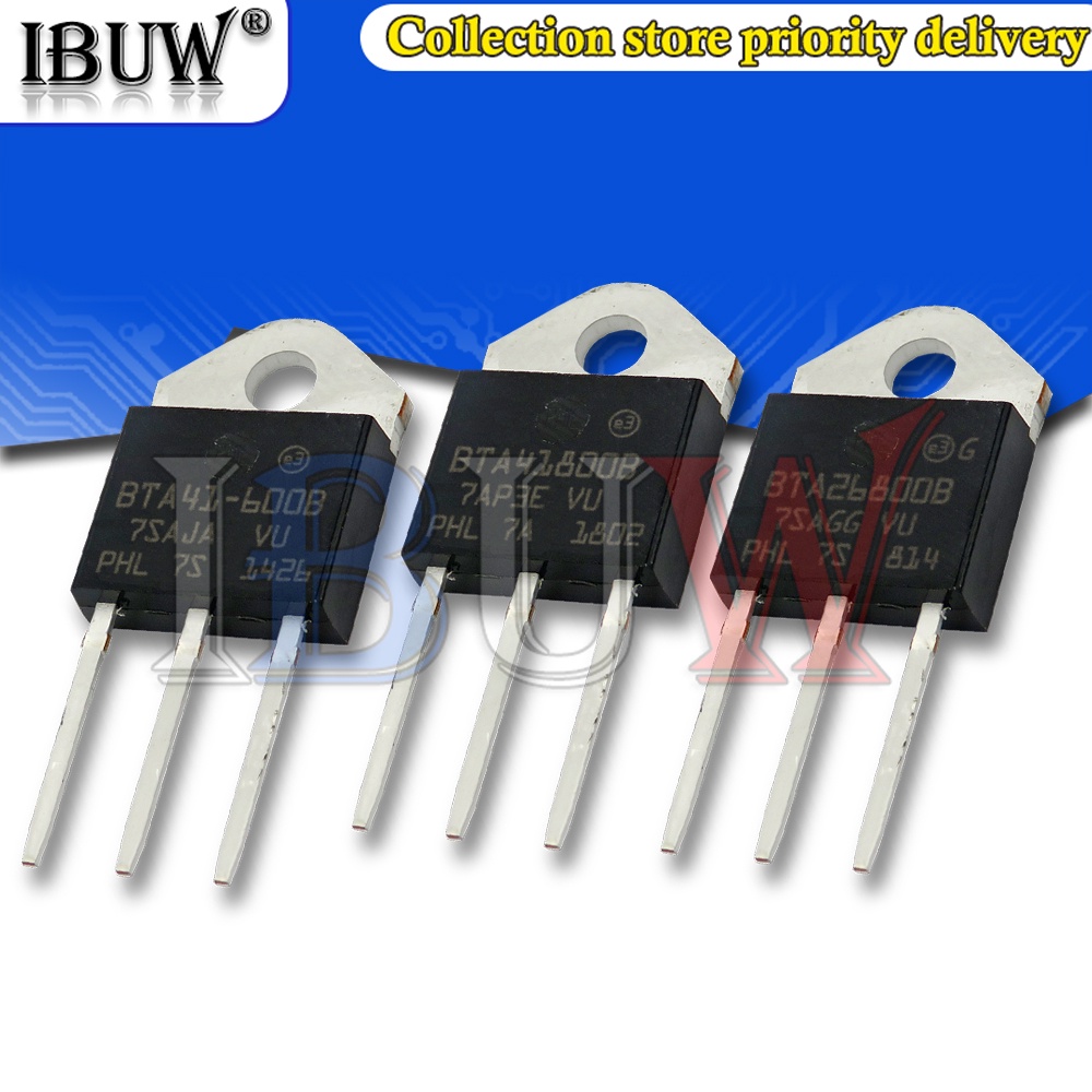 Bộ 5 Bảng Mạch Tích Hợp BTA26-600B BTA26-800B BTA41-600B BTA41-700B BTA41-800B TO-3P TO3P