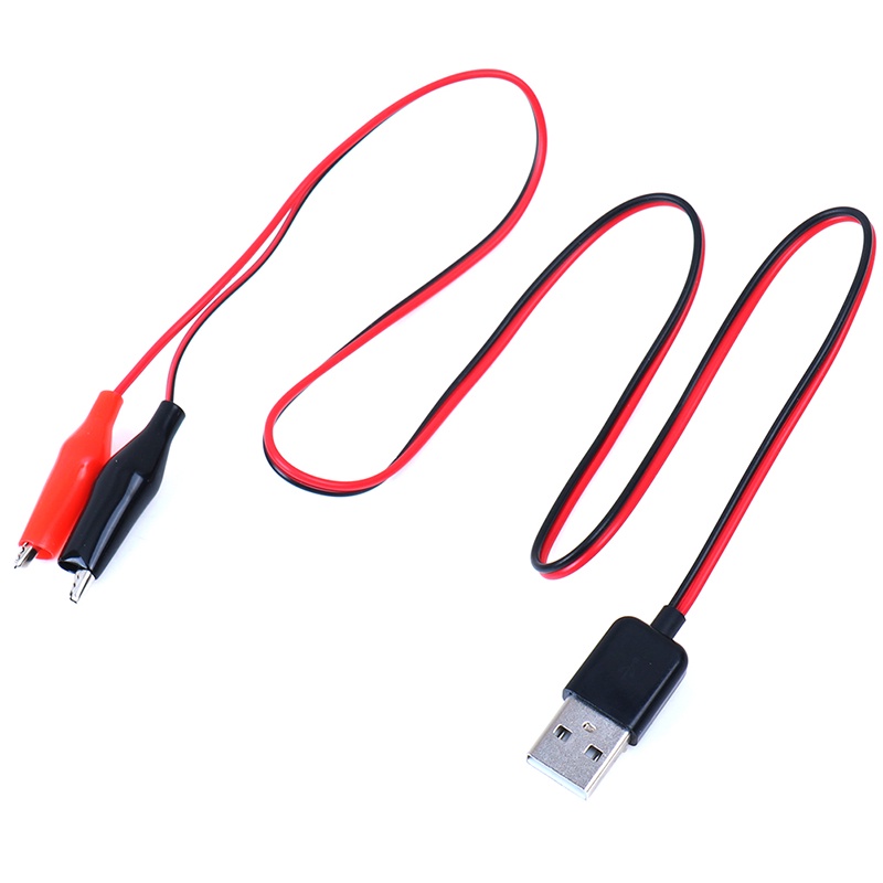 1 Dây Cáp Chuyển Đổi Đầu Cá Sấu Sang Usb Male01 Chuyên Dụng