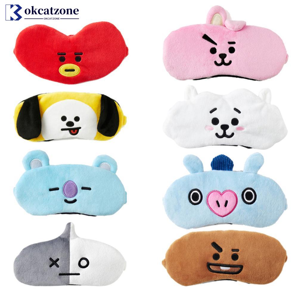 Mặt Nạ Ngủ Cho Mắt Phong Cách Kpop BTS BT21 Jimin Chimmy RJ Cooky Không thể miss it I8K2