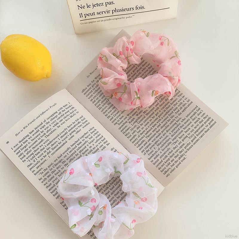 Dây buộc tóc trang trí đính hạt thời trang cho bé gái