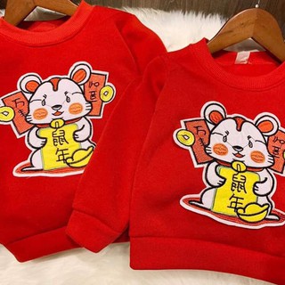 Áo nỉ chuột thần tài cho bé QATE432