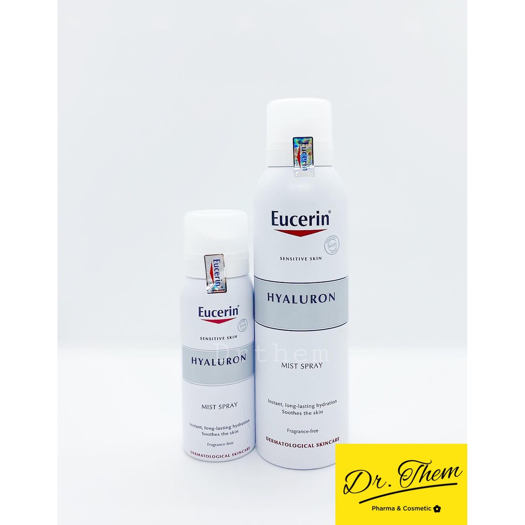 Xịt Khoáng Eucerin Hyaluron Mist Spray - Dưỡng Ẩm Cho Da Nhạy Cảm Ngăn Ngừa Lão Hóa 50ml - 150ml | BigBuy360 - bigbuy360.vn