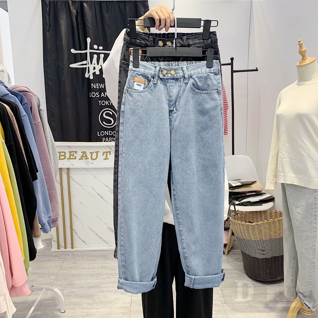 Quần jean DADUHEY lửng phong cách năng động thời trang trẻ trung dành cho nữ