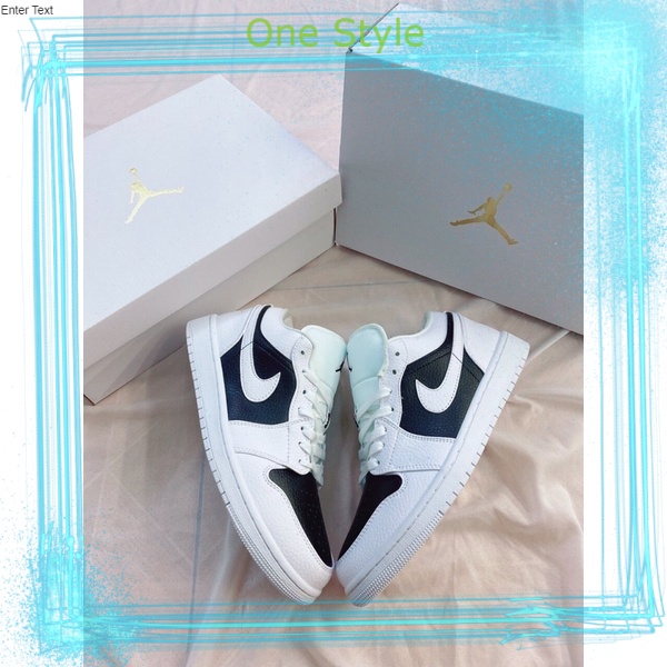 {Hot Hot Hot} Giầy thể thao Sneaker J.O.R.D.A.N 1 Low Panda cổ thấp màu đen trắng Nam - Nữ: Bán lỗ xin đánh giá ⭐⭐⭐⭐⭐