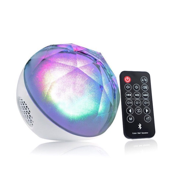 Loa bluetooth giá rẻ COLOR BALL SPEAKER siêu đẹp, Loa đèn bluetooth đẹp không cưỡng lại được