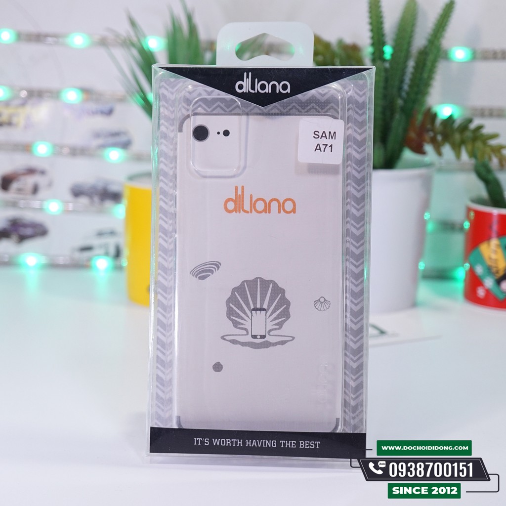 Ốp Lưng Samsung A71 Diliana Dẻo Trong