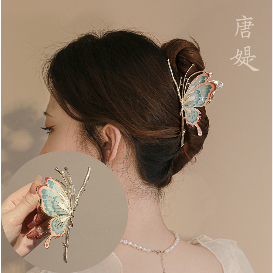 Kẹp Tóc Hình Bướm Nhiều Màu Thời Trang Mùa Hè Dành Cho Nữ Mã 2022