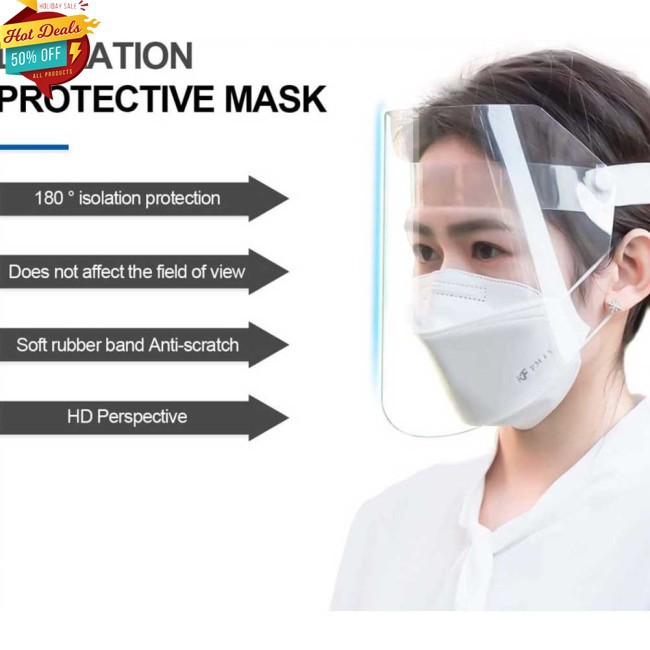 ✨Hàng Mới Về✨Kính Chống Dịch Tấm Chắn Giọt Bắn Face Shield Mặt Nạ Bảo Hộ NEO Phòng Chống Bụi Và Vi Khuẩn Nhựa Mika Trong Suốt