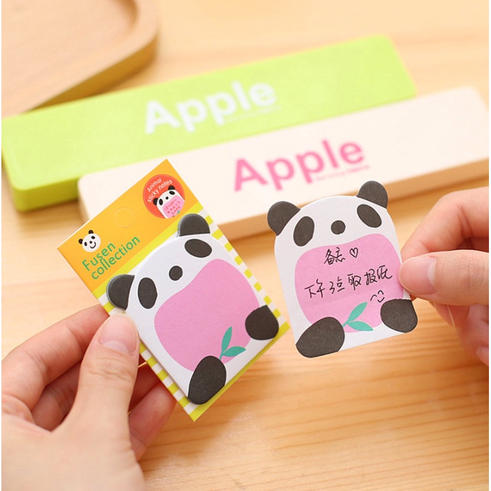 Giấy nhớ con vật hoạt hình siêu đáng yêu, Note dán ghi chú tiện lợi giá rẻ