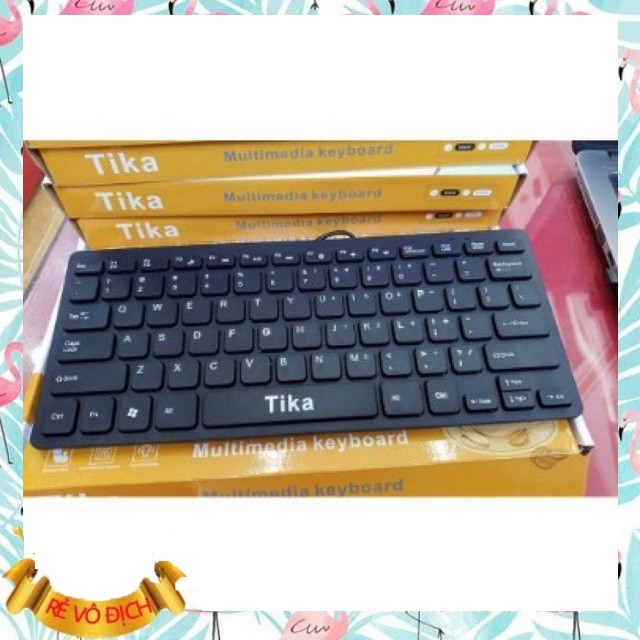 Bàn phím máy tính (Xả Kho) Bàn Phím Mini Tika Thiết Kế Nhỏ Gọn Dễ Sử Dụng  Đảm Bảo Chất Lượng.PMT .x | BigBuy360 - bigbuy360.vn