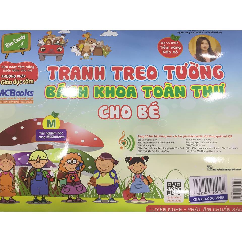 Tranh treo tường bách khoa toàn thư cho bé - MCBooks