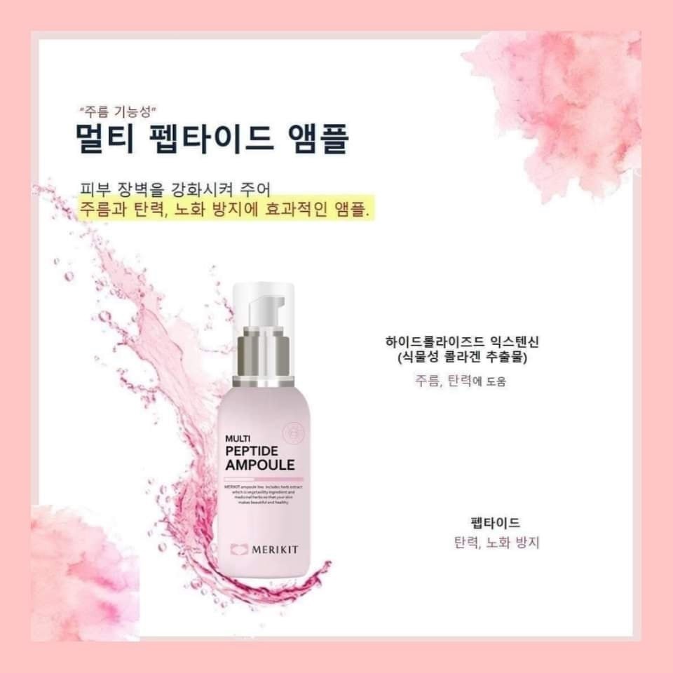 [FOLLOW GIẢM 20K] Tinh chất dưỡng da, nâng cơ, chậm quá trình lão hoá, mờ nếp nhăn, trắng sáng da- Multi Peptide Ampoule | BigBuy360 - bigbuy360.vn