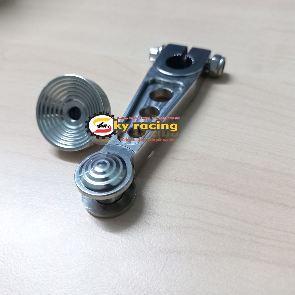 Càng thắng Thẳng Chuẩn Inox 304 CNC nguyên khối gắn cho nhiều dòng xe DR, W, Si....